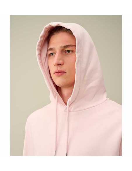 Sweat À Capuche En Coton Avec Logo Rose Pastel C.P Company zoom sur la capuche | Toulouse Soulery