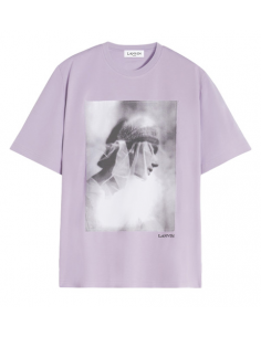 T-shirt Classique Imprimé Archives Parme Lanvin présenté de face | Toulouse Soulery