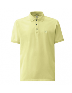 Polo Jersey Mercerisé 70/2 Vert C.P Company Homme présenté de face | Toulouse Soulery