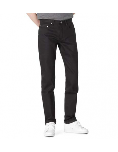 Jean Unisexe Droit En Denim Noir A.P.C. Homme présenté de face | Toulouse Soulery 2