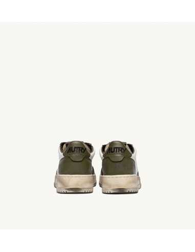Basket Vintage Low En Cuir Tricolor Autry Homme présentées de dos | Toulouse Soulery Basket Vintage Low En Cuir Tricolor Autry Homme présentées de dos | Toulouse Soulery