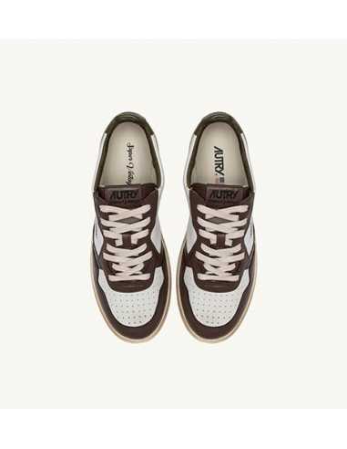 Basket Vintage Low En Cuir Tricolor Autry Homme présentées de face | Toulouse Soulery Basket Vintage Low En Cuir Tricolor Autry Homme présentées de face | Toulouse Soulery