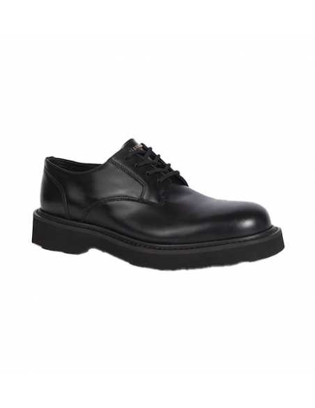 Mocassins En Cuir 'Kenzo Ukio' Noir Kenzo Homme présentés de profil | Toulouse Soulery