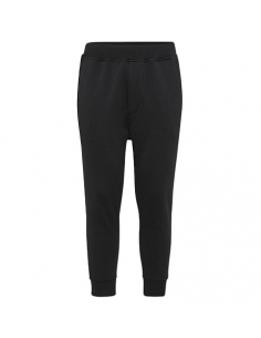 Pantalon Ibra Fit Noir Dsquared2 Homme présenté de face | Toulouse Soulery