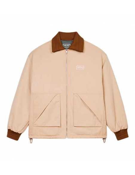 Veste Réversible Beige Kenzo Homme présentée de face | Toulouse Soulery