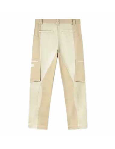 Pantalon Cargo Slim Beige Kenzo Homme présenté de dos | Toulouse Soulery
