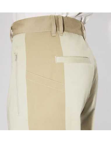 Pantalon Cargo Slim Beige Kenzo Homme détail de la poche arrière| Toulouse Soulery