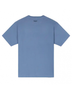 T-shirt Classique Brodé 'Lucky Tiger' Bleu Kenzo Homme présenté de face| Toulouse Soulery 2