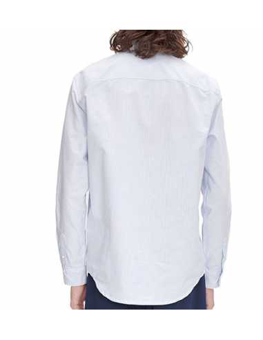 Chemise Greg Bleu A.P.C Homme présentée de dos | Toulouse Soulery