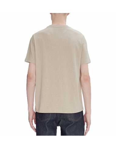 T-Shirt Standard Rue Madame Beige A.P.C Homme présenté de dos | Toulouse Soulery T-Shirt Standard Rue Madame Beige A.P.C Homme présenté de dos | Toulouse Soulery