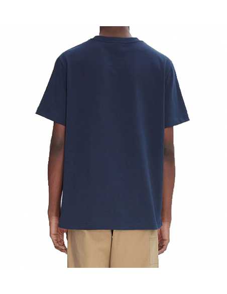 T-Shirt Standard Rue Madame Dark Navy A.P.C Homme présenté de dos | Toulouse Soulery