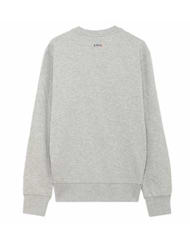 Sweatshirt En Jersey Label Gris Autry Homme présenté de dos| Toulouse Soulery
