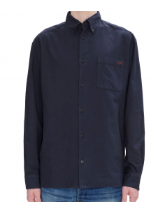 Chemise Mateo Logo Bleu Marine A.P.C. Homme présentée de face | Toulouse Soulery 2