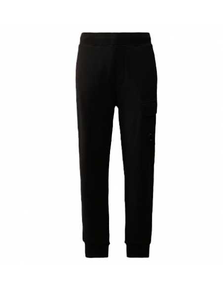 Cargo Sweatpants Noir CP Company Homme, présenté de face| Toulouse Soulery