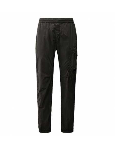 Chrome-R Track Pants Noir CP Company Homme présenté de face| Toulouse Soulery