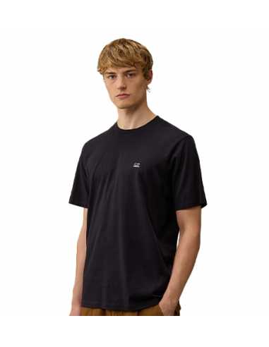 T-Shirt Jersey Back Goggle Total Eclipse CP Company Homme, présenté porté de face| Toulouse Soulery