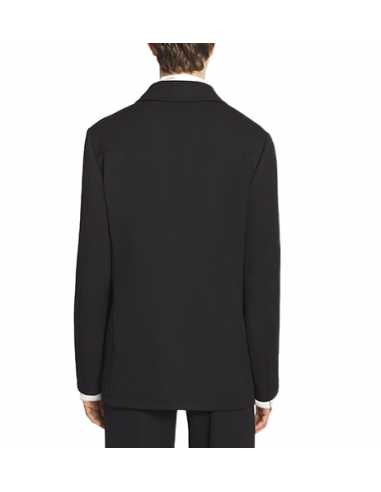 Veste Style Utilitaire Noir Lanvin Homme, portée de dos| Toulouse Soulery