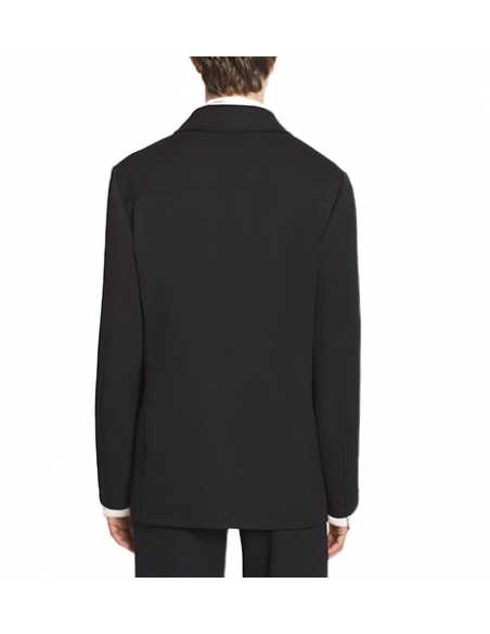 Veste Style Utilitaire Noir Lanvin Homme, portée de dos| Toulouse Soulery