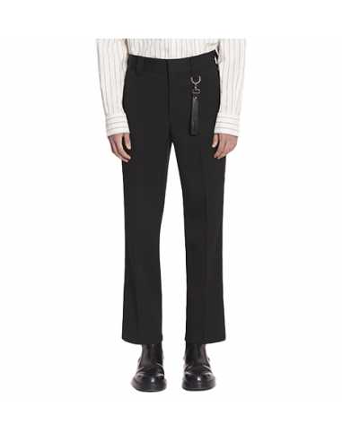 Pantalon Droit Noir Lanvin Homme, porté de face | Toulouse Soulery Pantalon Droit Noir Lanvin Homme, porté de face | Toulouse Soulery