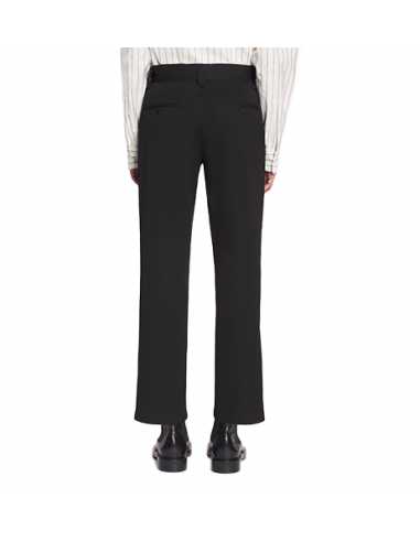Pantalon Droit Noir Lanvin Homme, porté de dos | Toulouse Soulery Pantalon Droit Noir Lanvin Homme, porté de dos | Toulouse Soulery