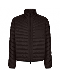 Bomber En Ripstop Noir Add Homme, présenté de face | Toulouse Soulery