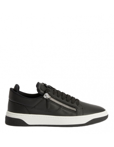 Chaussures Gz94 Noir Giuseppe Zanotti Homme, présentées de profil| Toulouse Soulery