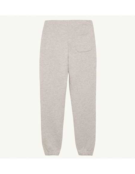 Pantalon Jogging Gris Melange En Jersey De Coton Autry présenté de dos| Toulouse Soulery
