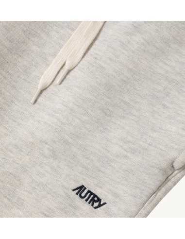 Pantalon Jogging Gris Melange En Jersey De Coton Autry zoom logo| Toulouse Soulery Pantalon Jogging Gris Melange En Jersey De Coton Autry zoom logo| Toulouse Soulery