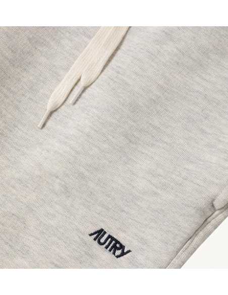 Pantalon Jogging Gris Melange En Jersey De Coton Autry zoom logo| Toulouse Soulery