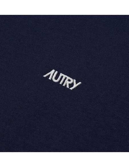 T-SHIRT LOGO AUTRY BRODE' pour homme présenté zoom logo| Toulouse Soulery