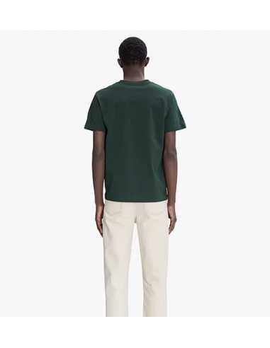 T-Shirt Standard Grand VPC Vert Foncé Et Blanc pour Homme présenté porté de dos| Toulouse Soulery