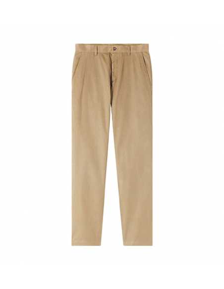 Pantalon Constantin Beige pour Homme présenté de face| Toulouse Soulery