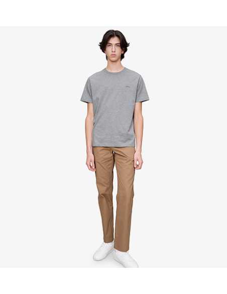 Pantalon Constantin Beige pour Homme présenté porté de face| Toulouse Soulery