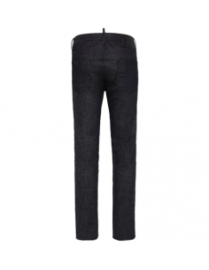 Jean Rinse Wash Cool Guy Noir Dsquared2 pour Homme présenté de face| Toulouse Soulery 2