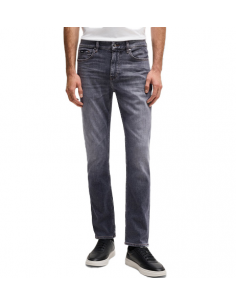 Jean Slim En Doux Denim Gris Boss Homme | Toulouse Soulery 2