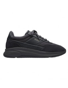 Sneakers Genesis Neo Runner Noires Axel Arigato présentées de profil| Soulery