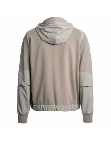 Sweat Zippé À Capuche Polaire Trident Parajumpers Homme, présenté de dos| Toulouse