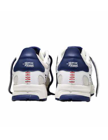 Sneakers The Re-Run Baseball Bleu Mercer Homme, présentées de dos | Soulery Toulouse
