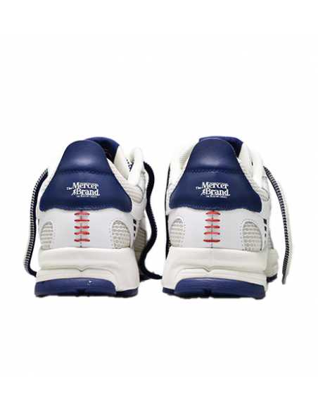 Sneakers The Re-Run Baseball Bleu Mercer Homme, présentées de dos | Soulery Toulouse