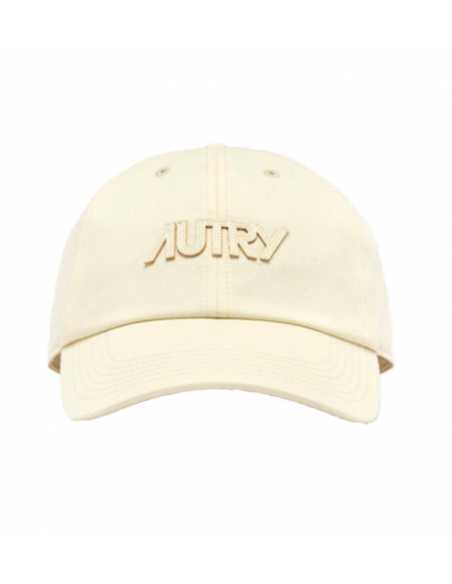 Casquette Baseball Avec Logo En Nuance Cream Autry, présentée de face| Soulery Toulouse