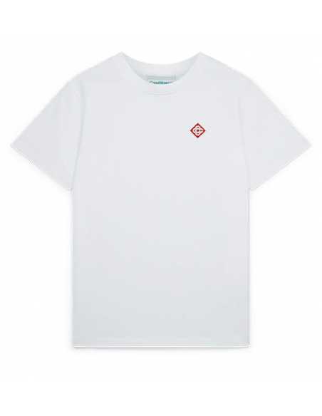 T-shirt Avec Logo Diamant Blanc Casablanca Homme, présenté de face| Soulery Toulouse