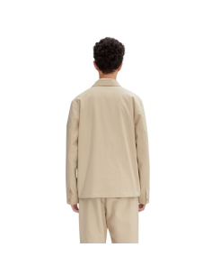 Veste Rodney Beige pour homme présentée portée de face | Soulery Toulouse 2