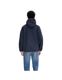 Blouson Meadow Déperlant Dark Navy, présenté porté de face, pour Homme ｜Soulery Toulouse 2