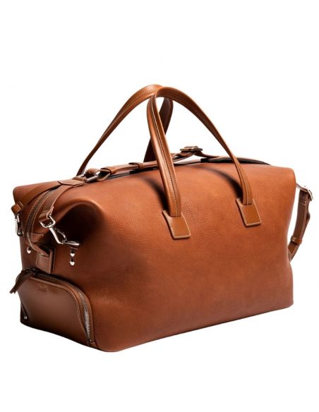 Sac De Week-end Wilson Cognac Lundi présenté de profil｜Soulery Toulouse