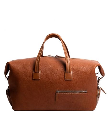 Sac De Week-end Wilson Cognac Lundi présenté de face｜Soulery Toulouse