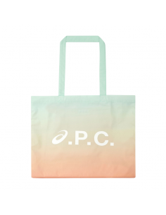 Tote Bag Diane Asics Multicolore A.P.C. Homme présenté de profil | Soulery Toulouse 2