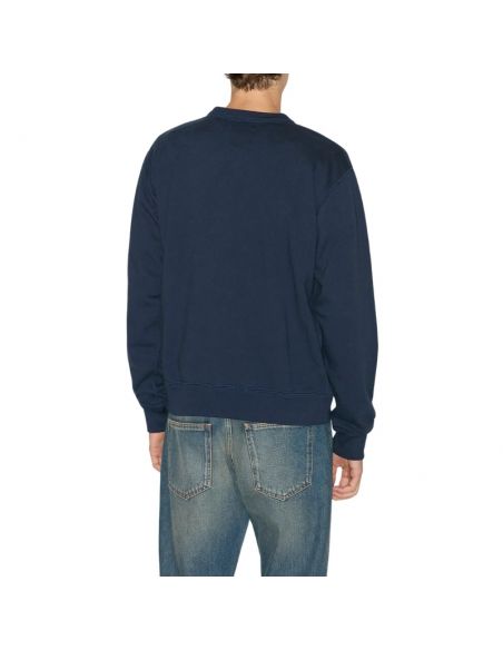 Sweatshirt Mikoy Bleu Nuit Isabel Marant présenté de dos porté｜Soulery Toulouse
