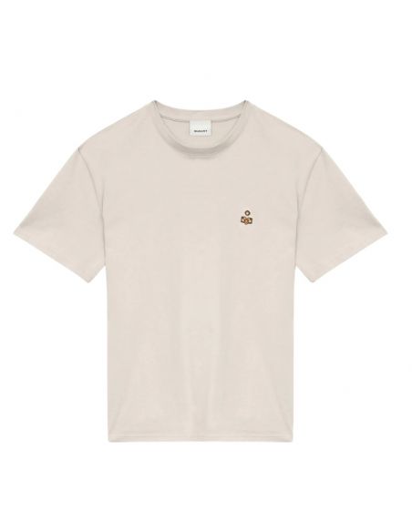 T-shirt Hugo Écru Isabel Marant présenté de face｜Soulery Toulouse