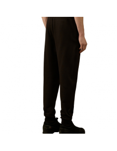 Pantalon De Survêtement Verres En Polaire En Diagonale Noir présenté porté de face ｜Soulery Toulouse 2
