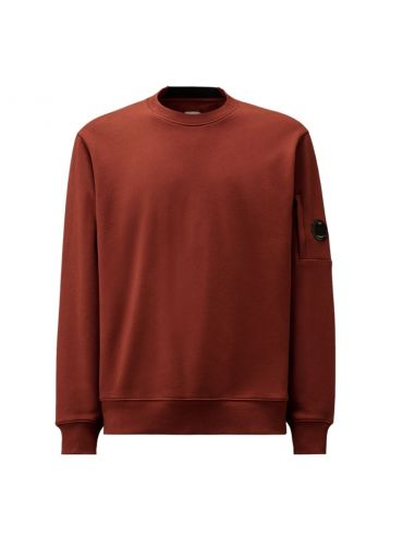 Sweat-shirt Ras Du Cou Polaire Relief Diagonal Sable Marron présenté de face|Soulery Toulouse Sweat-shirt Ras Du Cou Polaire Relief Diagonal Sable Marron présenté de face|Soulery Toulouse